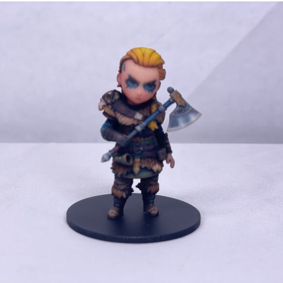 3D Printed Chibi Eivor 2″ Figure – Viking Axe – Assassin’s Creed Valhalla - Picture 8 of 14